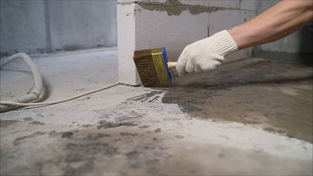SJ Waterproofing Pros Waterproofing coverage map for Fredericksburg, VA and surrounding area